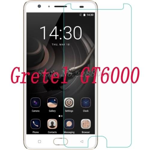 2PCS Smartphone Tempered Glass 9H Explosion-proof Protective Film Screen Protector mobile phone for Gretel GT6000