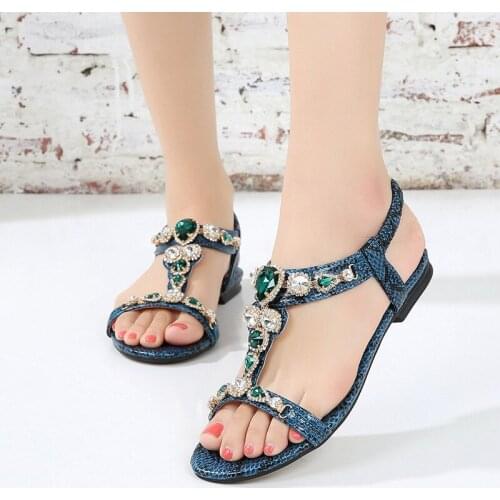 Women Sandals Bohemia Women Casual Shoes Sexy Beach Summer Girls Flip Flops Serpentine Fashion Cute Women Flats Sandals
