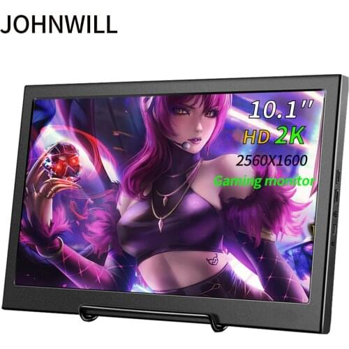 10.1 inch Portable Monitor Touchscreen IPS 2K Gaming Monitor HDMI-compatibe for Switch Smartphone Laptop PS4 XBOX raspberry pi