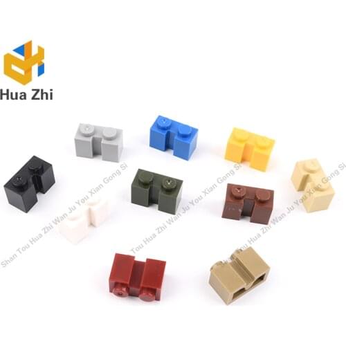 Building Blocks Parts 4216 10PCS Brick Special 1 x 2 with Groove LEGOING MOCS Education