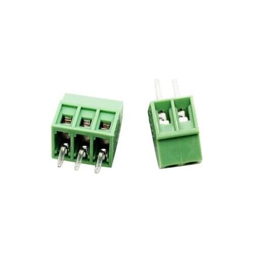 10PCS/LOT KF120 2.54mm pitch DG308 Screw PCB wiring terminals 2P 3P