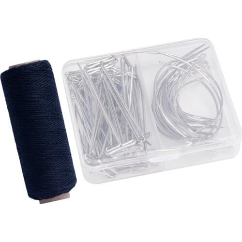 72 Pieces/Set Wig T Pins And C Type Needles For Sewing Crafts