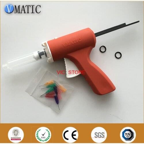Free Shipping High Quality 10Ml/Cc Manual Syringe Epoxy Caulking Adhesive Single Liquid Glue Dispenser Gun