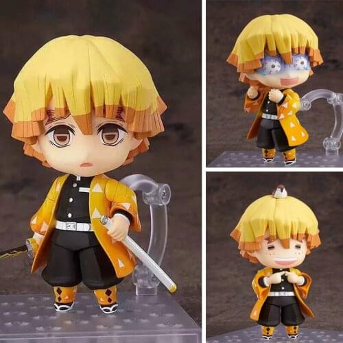 10cm Kimetsu No Yaiba Action Figures Anime Demon Slayer Collection Model Doll Toys for Children Movable Body Figurine Boys Gift