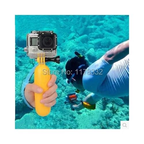 EMS Gopro Floating Monopod Bobber stick Hand Grip Mount Tripod For Camera Go Pro Hero 2 3 4 Sj5000 SJ6000 Sj4000