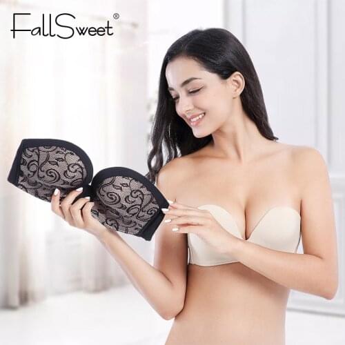 Fallsweet Strapless Bras