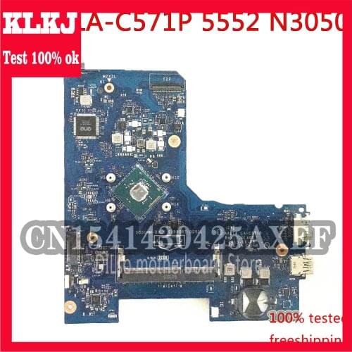 KLKJ CN-06KW6N 06KW6N FOR Dell Inspiron 15 5000 5552 Laptop Motherboard AAL14 LA-C571P N3050 100% Tested Original Work
