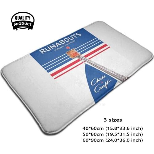 Chris Or Riva Aquarama Vintage Poster Comfortable Door Mat Rug Carpet Cushion Chris Runabouts Motorboat Usa Corsair Triton Riva