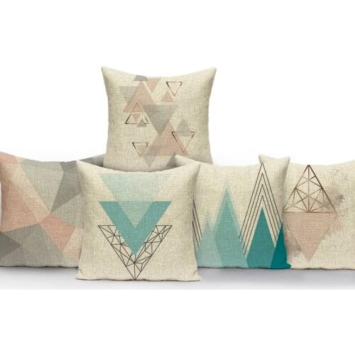 Nordic Style Geometry Cushion Cover Abstract Animal Pattern Home Decor Pillow Cover Decorative Custom Throw Pillows Case