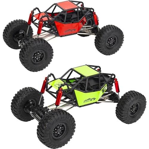 2021New 310mm Wheelbase Rock Buggy Chassis With Tube Roll Cage for 1/10 RC Crawler Car Axial SCX10 90046 Traxxas TRX4