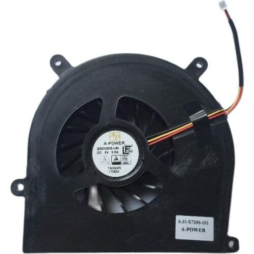 Original GPU FAN FOR Clevo Sager P150EM P150HM P170HM P170EM P150SM P170SM NP8150