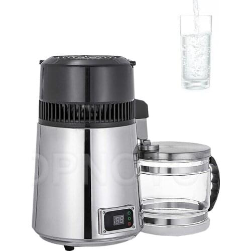 Commercial Home Use Distillation Machine Portable Automatic Electric Water Distiller 750w