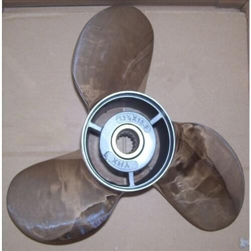 Stainless Steel Propeller for Yamaha Tohatsu 2stroke 60-85hp ,4 stroke 90-115hp outboard motors Model No.133/4x15-R
