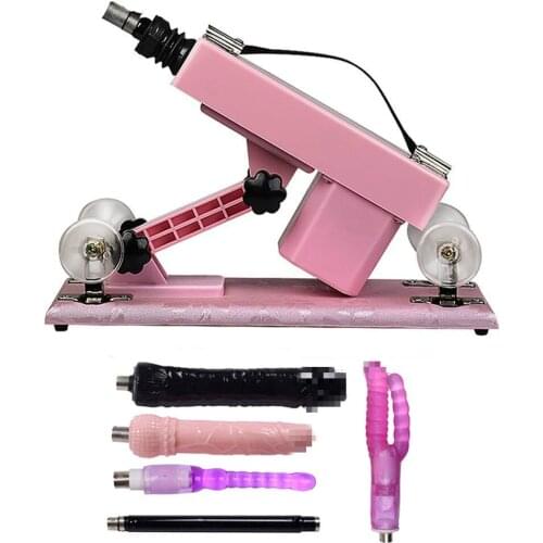 Adjustable Automatic Masturbation Sex Machine Love Machine + 5 Attachment