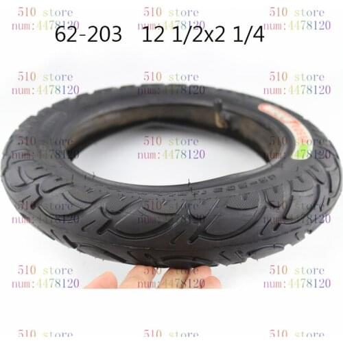 Good quality Tire 12 1/2 X 2 1/4 ( 62-203 ) fits Many Gas Electric Scooters and e-Bike 12 1/2X2 1/4