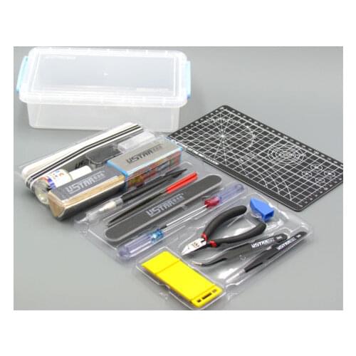 U-Star UA-90067 Model Suits Tool Set,upgrade Version UA90067 for Gundam Tamiya Trumpete Model Making
