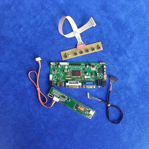 VGA DVI HDMI-compatible LCD matrix Kit 1CCFL MNT68676 controller board LVDS 20-Pin 1024*768 For B150XN01/N150X1/QD15XL02/TM150XG