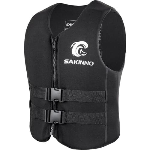 Adult Kids Neoprene Life Jacket Water Sport Swimming Drifting Motorboat Fishing Surf Life Vest With Vest Kayak XXS-XXXL