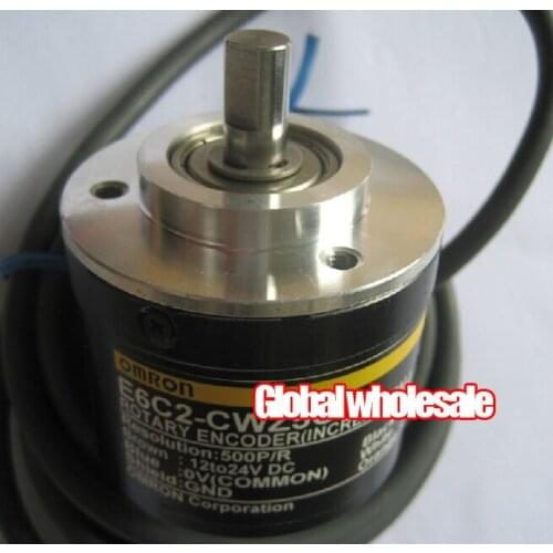 1pcs E6C2-CWZ5G 1024P/R for Omron encoder / 1024-line incremental rotary encoder / 3-phase speed encoder