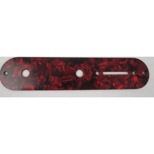 1PCS red CELLULOID Guitar Tele Telecaster Control Plate, red Pearl CELLULOID