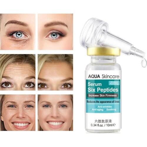 10ml Peptides Face Serum Wrinkle Remover Facil Serum Anti Aging Skin Care Products Anti Winkles essence