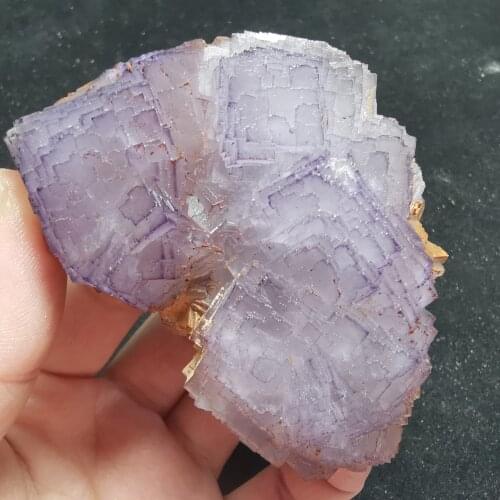 171.6gNatural rare purple fluorite protolith mineral specimen healing energy meditation geology teaching home decoration