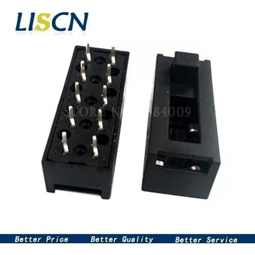 2PCS 8A 250VAC 24N02 hair dryer connector 4 Positions 10-pin SS-24-2 Hot and Cold Air Cylinder Toggle Slide DIP Switch for Phili