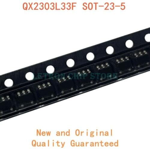 20PCS QX2303L33F SOT-23-5 L33 3.3V SOT23-5 SMD Transistor new and original IC Chipset
