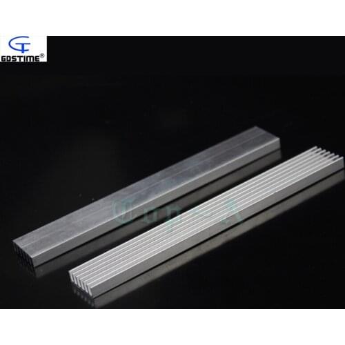 Gdstime 1piece 150x20x5mm Aluminum Heatsink Radiator Router Heat Sink Chip Electronic Products Cooling Fan 100mm x 20mm x 5mm