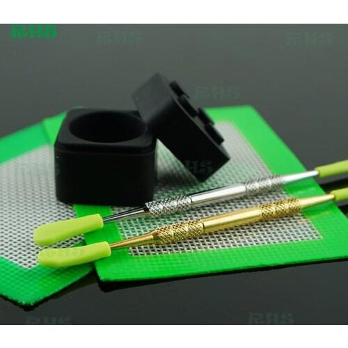 Non stick food grade 11ml lego silicone bho dab oil container customized bho extractor 2sets free shipping