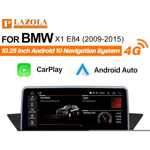 Android 10 Car Multimedia Navigation GPS Player For BMW X1 E84 2009-2015 CIC or without Original Monitor CarPlay Autostereo IPS