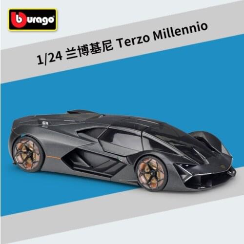 Bburago 1:24 Lamborghini Third Age Concept Terzo Millennio Car gift simulation alloy car collection toy