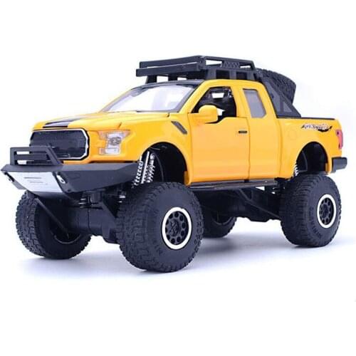 Childrens Toy Climbing Car Alloy Simulation Big Wheel Off-Road Vehicle Model Sound And Light Door Opening 1:32 Sliding Toy Car