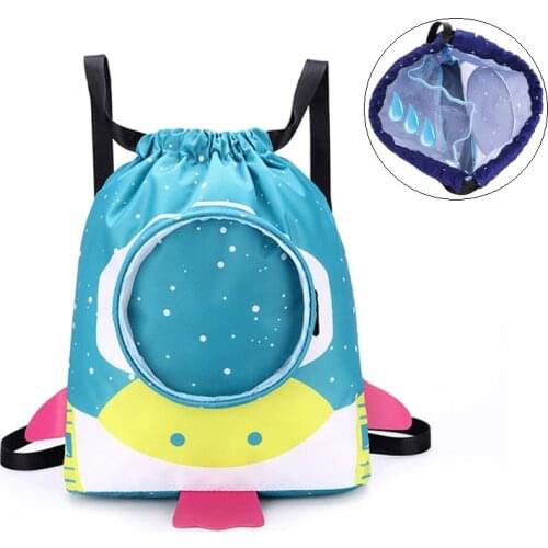 Sports Bag Childrens Waterproof Dry Swimming Water Pool Gym Fitness Traveling Handbags Drawstring Travel Beach Backpacks