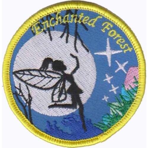 Hot sales embroidery patch clients design are welcome 100pcs/plastic bag iron on backing manchas free shipping Cl141225-24