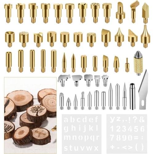 Woodworking tools 53 Pcs Soldering Iron Engraver Set with Burning Tool Pen Kit