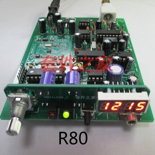 Receiver Kit R80 Aviation Band PLL Secondary Frequency Conversion Aviation Radio Aircraft Tower Call