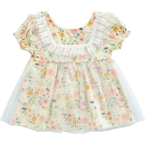 Ma&Baby 0-3Y Princess Baby Girls Dress Lace Tulle Flower Tutu Dresses For Newborn Infant Baby Girls Clothing Costumes