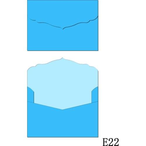 New Envelope Wooden Die Scrapbooking E22 Cutting Dies Multiple Sizes Compatible With Most Die Cutting Machines