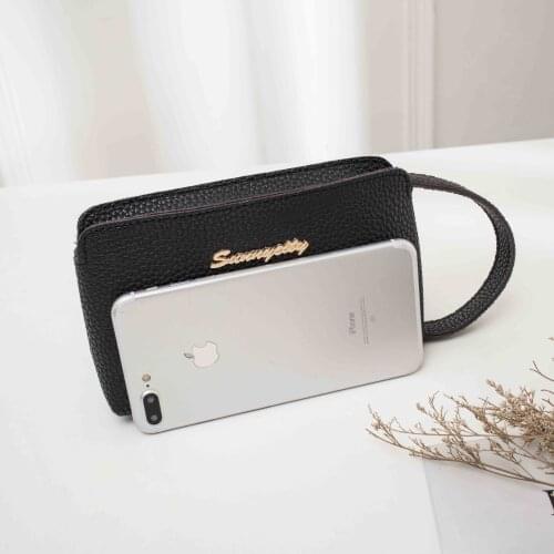 New girl coin wallet large capacity casual all-match mini listick phone waist hanbag travel storage cosmtic bag