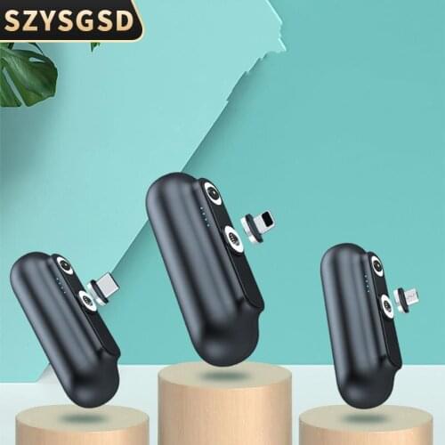 Portable Battery Power Bank Magnetic Charger for iPhone 12 11 8 7 Mini Power Bank External Battery 2600mAh Portable Charger