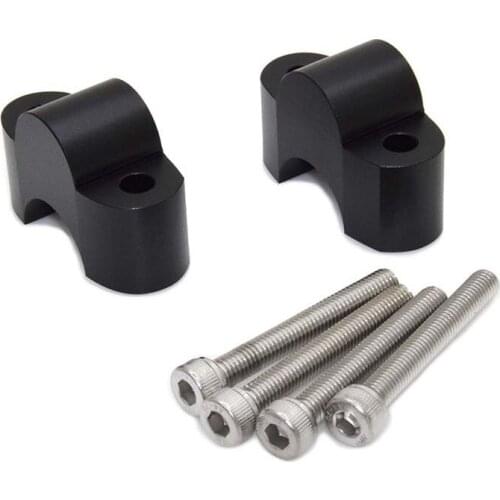 Applicable To Kawasaki Z900RS 2018 Handlebar High Code Handlebar Transfer Aluminum Black handlebar riser