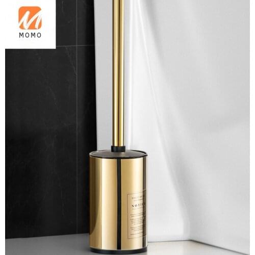 Toilet brush stainless steel long handle toilet cleaning brush