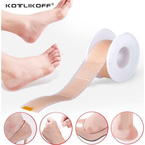 Insoles for Shoes High Heel Sticker Pad Adjust Size Adhesive Heels Pads Liner Grips Protector Pain Relief Foot Care Insert 1Roll