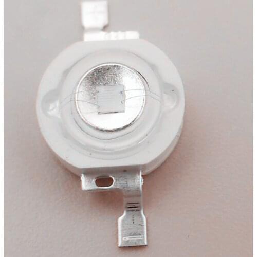 10pcs 3W LED chip UV High power Light bead 365 380 395 400 410 420 430nm Silicone Lens High temperature resistance Curable nail