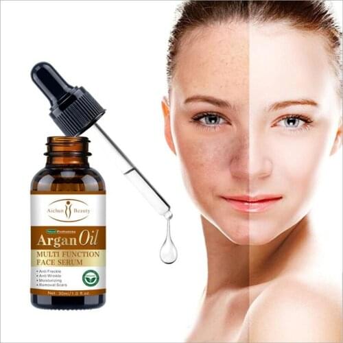 30ml Multi Function Face Serum Argan Oil Anti Freckle Anti Wrinkle Moisturizing Removeal scars Whiten Brighten Skin Care Essence