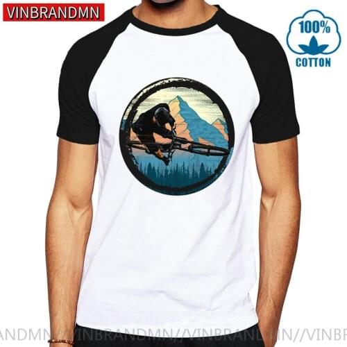 Vintage MTB T shirt Retro Mountain bike T-shirt MTB Bike tshirt Mountain biker Gifts tee shirt Mountain Biking Jerseys Tops Tees