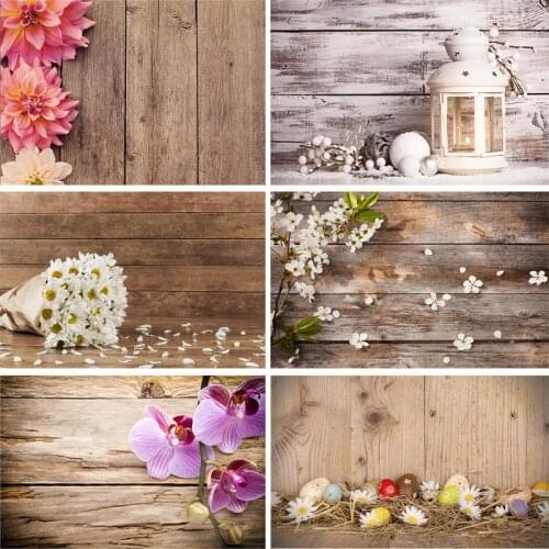 ZHISUXI Vinyl Custom Photography Backdrops Wooden Planks Theme Photography Background 191108DF-005