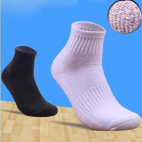 Fcare 10PCS=5 pairs 39-43Men Terry socks deporte socks thermal socks