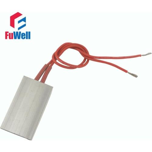 5-80W 12V 200 Degree Constant Temperature PTC Heating Element Heater Plate 50X30x5mm Safety Surface Insulation